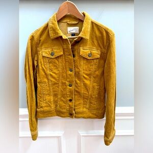 Universal Thread Corduroy Jacket Mustard Size XS